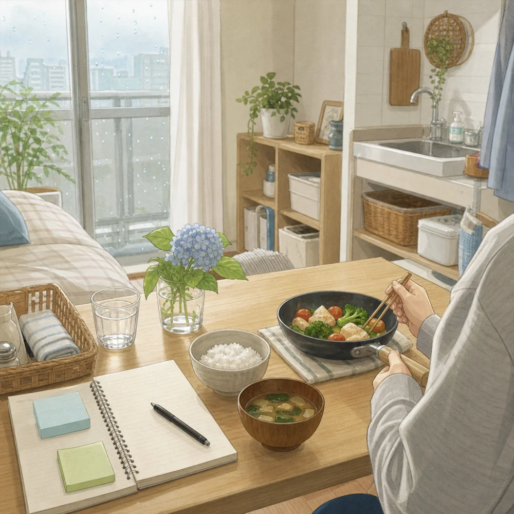 簡単に作れる一人ごはんを試してみて気づいたこと