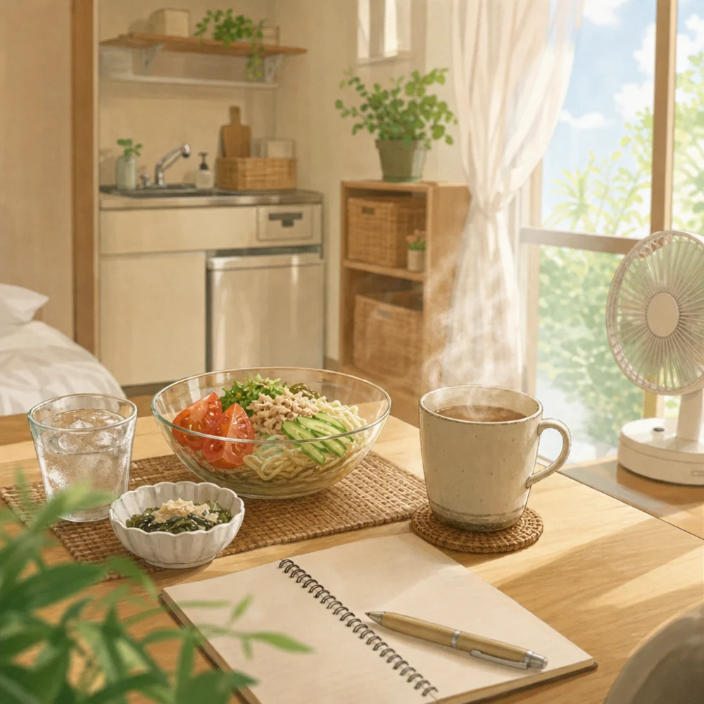 夏のひとりごはんにピッタリ！簡単レシピで栄養をチャージしよう